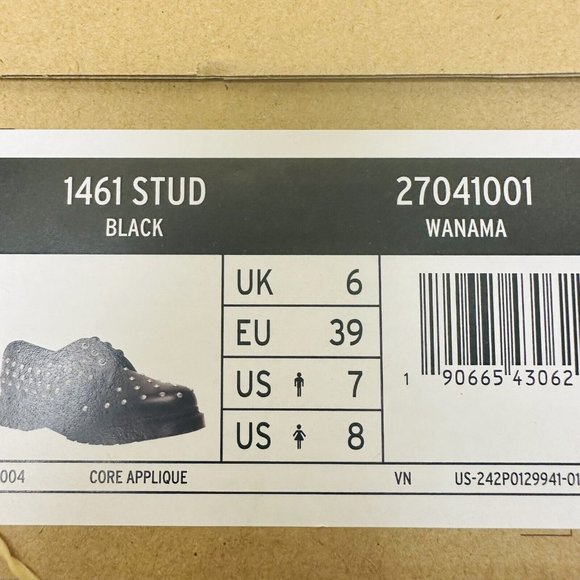 Dr. Martens  1461 Stud Wanama Oxfords - Picture 9 of 9